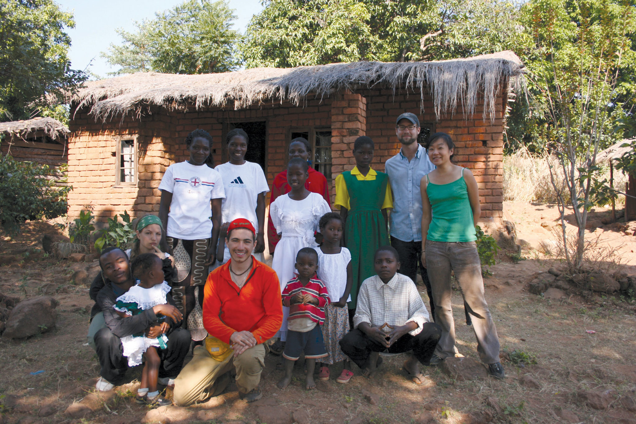 photo of Jason price with people in Malawi