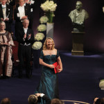 Carol Grieder at Nobel ceremony