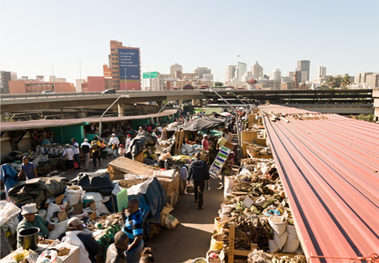 informal vendors Durban, South Africa