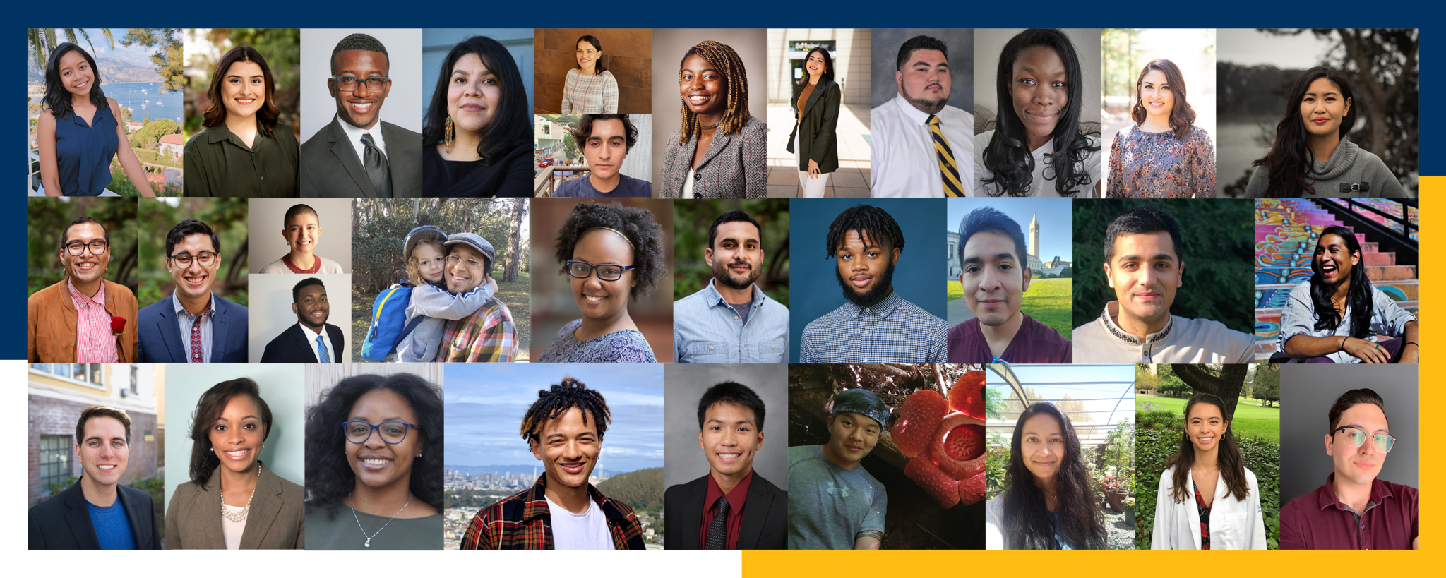 The faces of The Diversity and Community Fellows