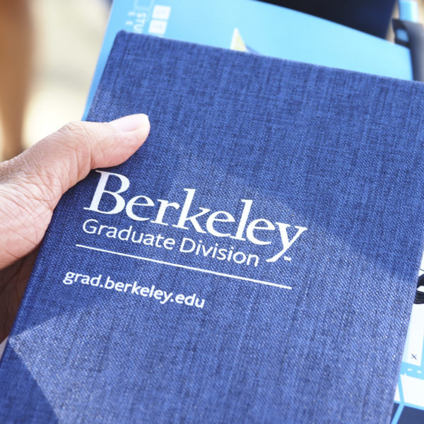 a notebook with Berkeley Graduate Division logo