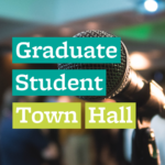 Graduate student town hall image