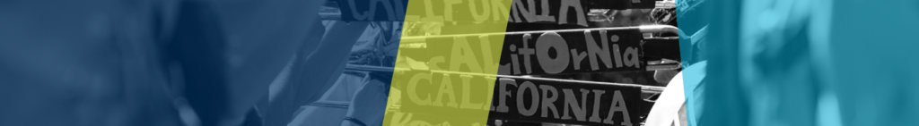 Image of the word "California" repeated
