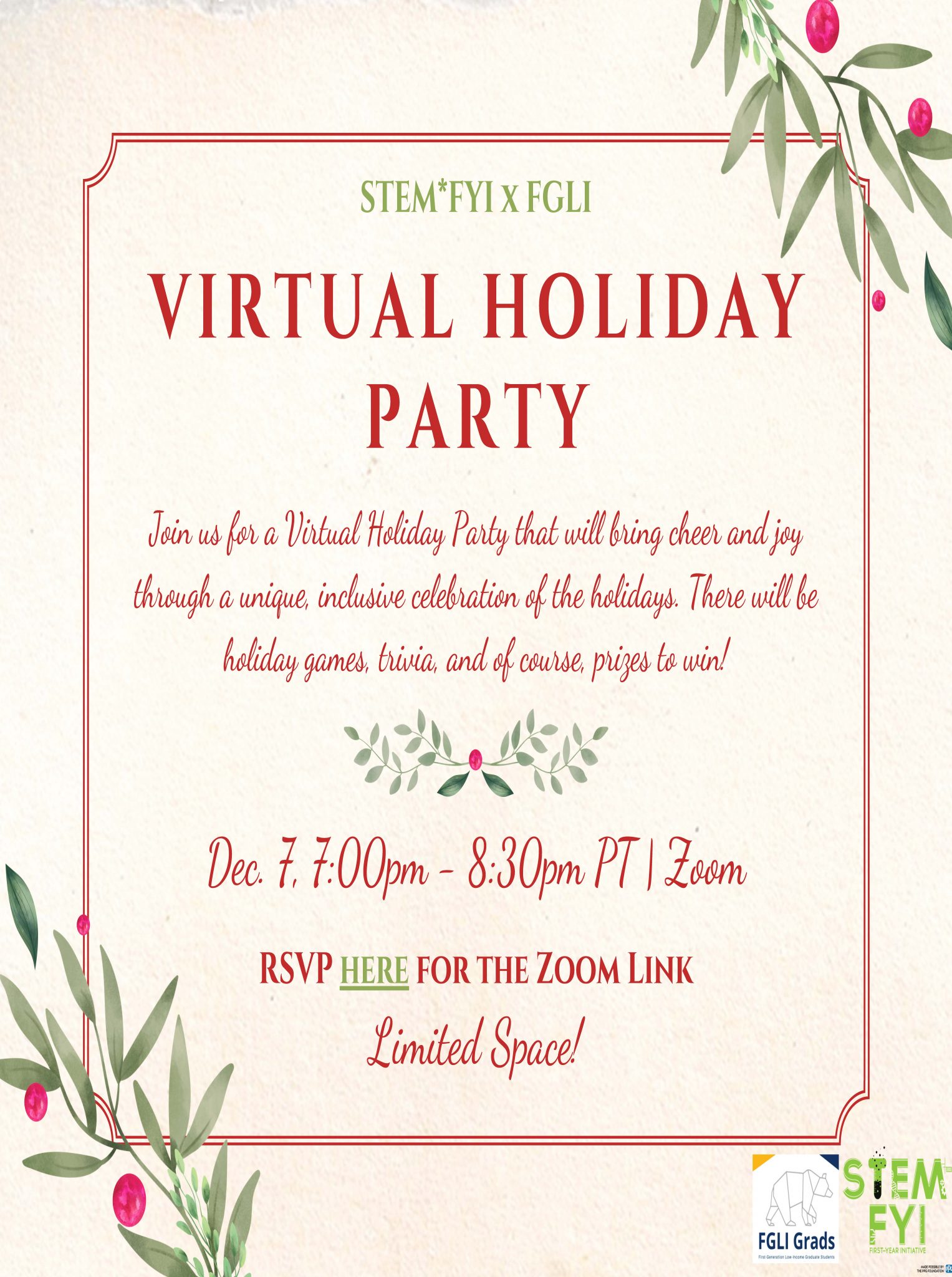 Virtual Holiday Party