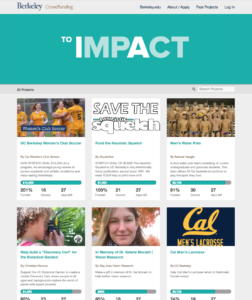 Berkeley crowdfunding web page graphic