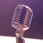 Stock photo of a microphone.