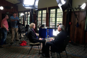 Professor Jennifer Doudna speaks with CBS News reporter Dan Rather about her co-invention of CRISPR gene editing. 