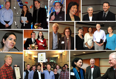 collage of photos representing mentor award winners