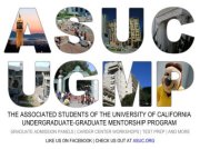 ASUC Undergraduate/Graduate Mentorship Program (UGMP) logo