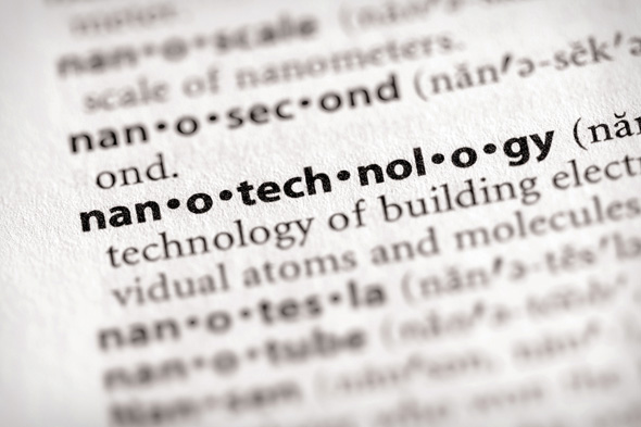 word nanotechnology from dictionary