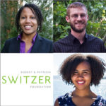 Photo of student trio awardees for Switzer fellowship